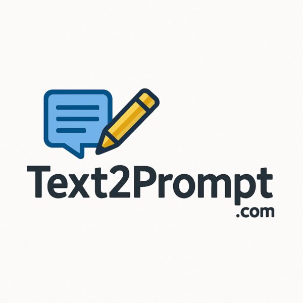 Text2prompt.com offical logo