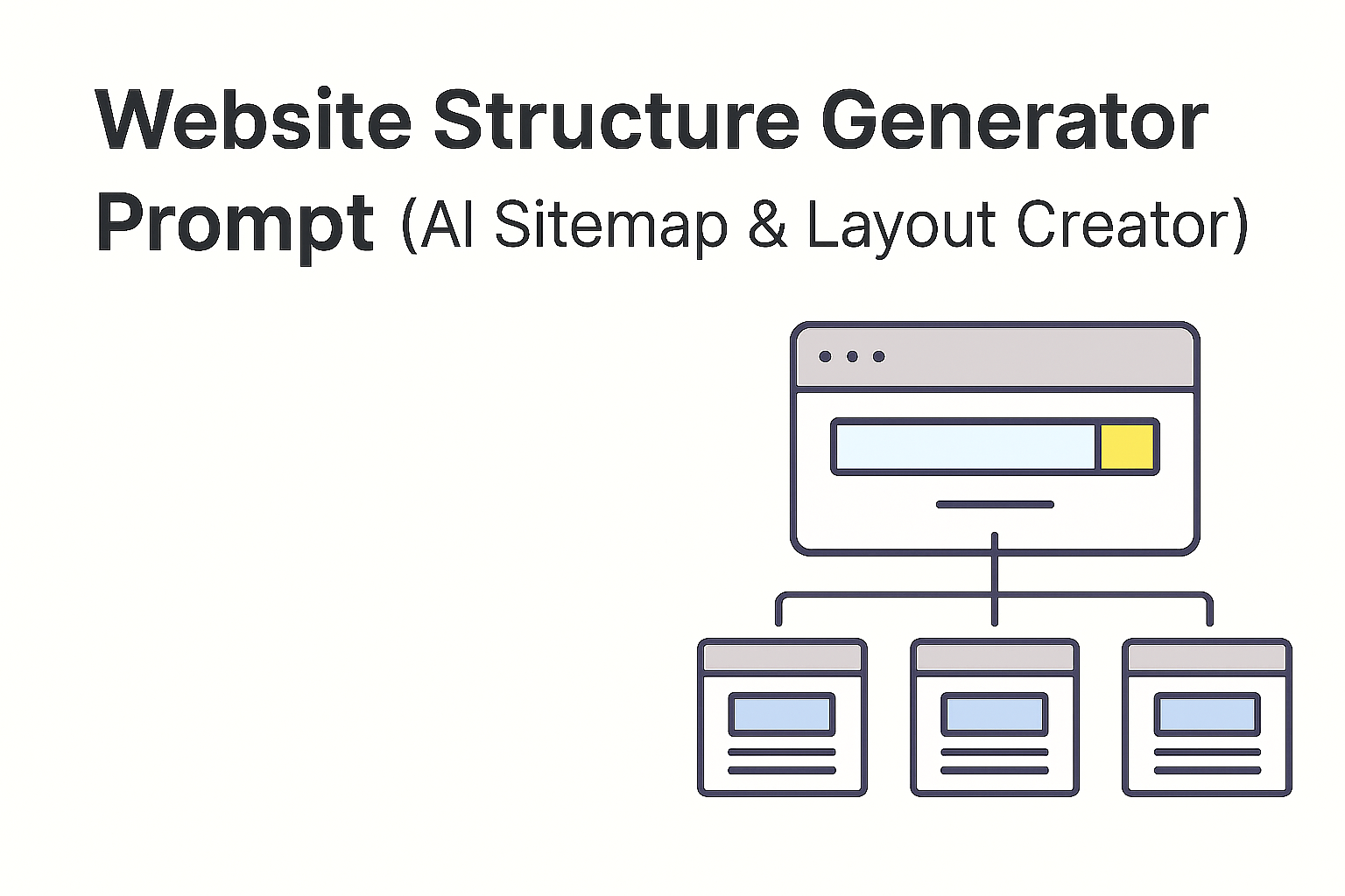 website structure generator prompt text2prompt.com